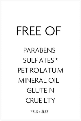 R+Co Dallas ingredient close-up highlighting honey and extracts for protection
