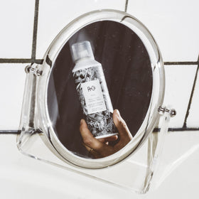 R+Co Foil fine spray texture dispersing mist for lightweight frizz control and shine