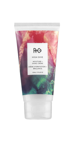 R+Co HIGH DIVE front packaging shows label and clean design benefit clarity