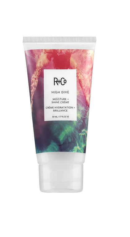 R+Co HIGH DIVE front packaging shows label and clean design benefit clarity