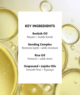 R+Co oil used with a blow dryer styling smooth frizz and strength