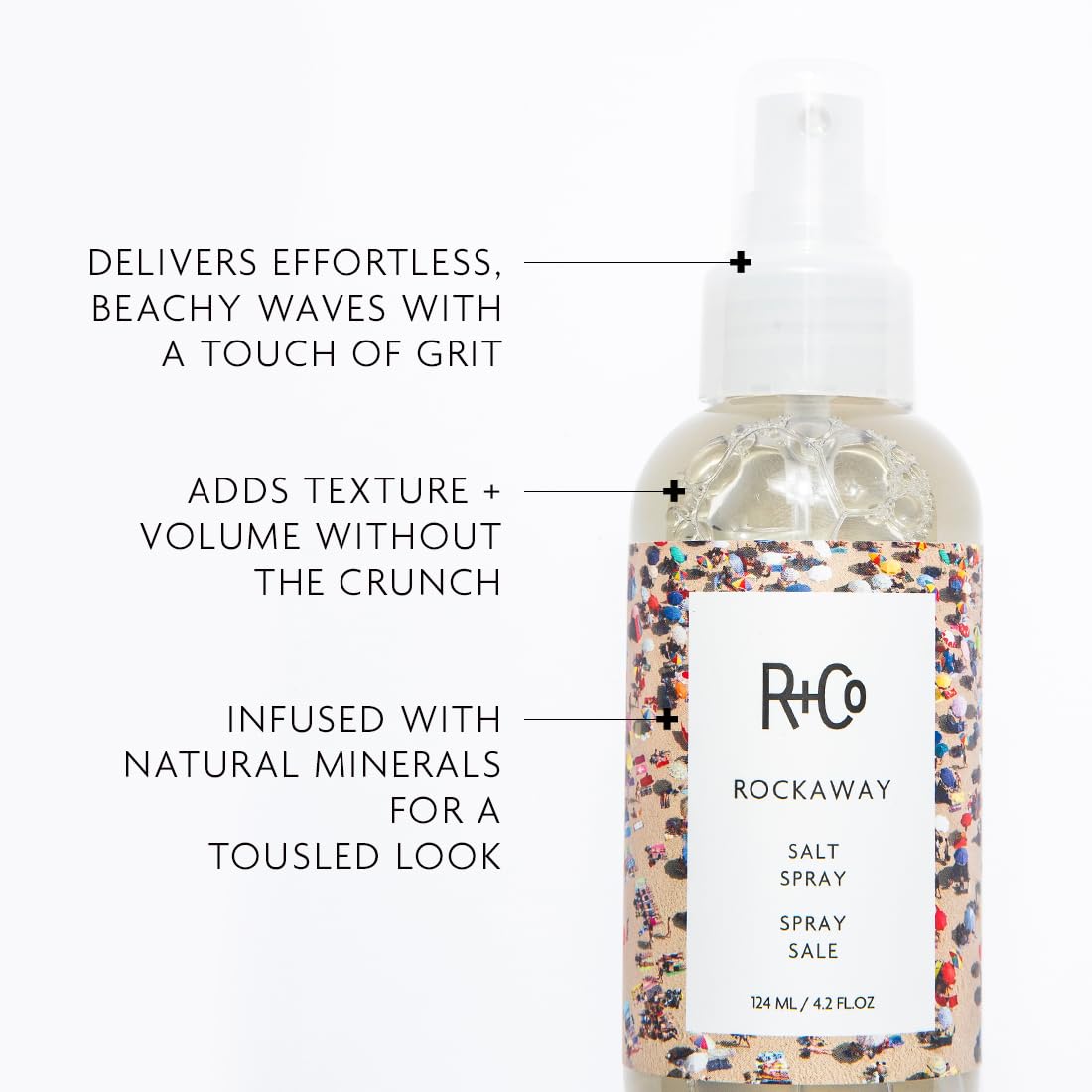 R+Co Rockaway fine mist spraying to create natural textured finish and volume