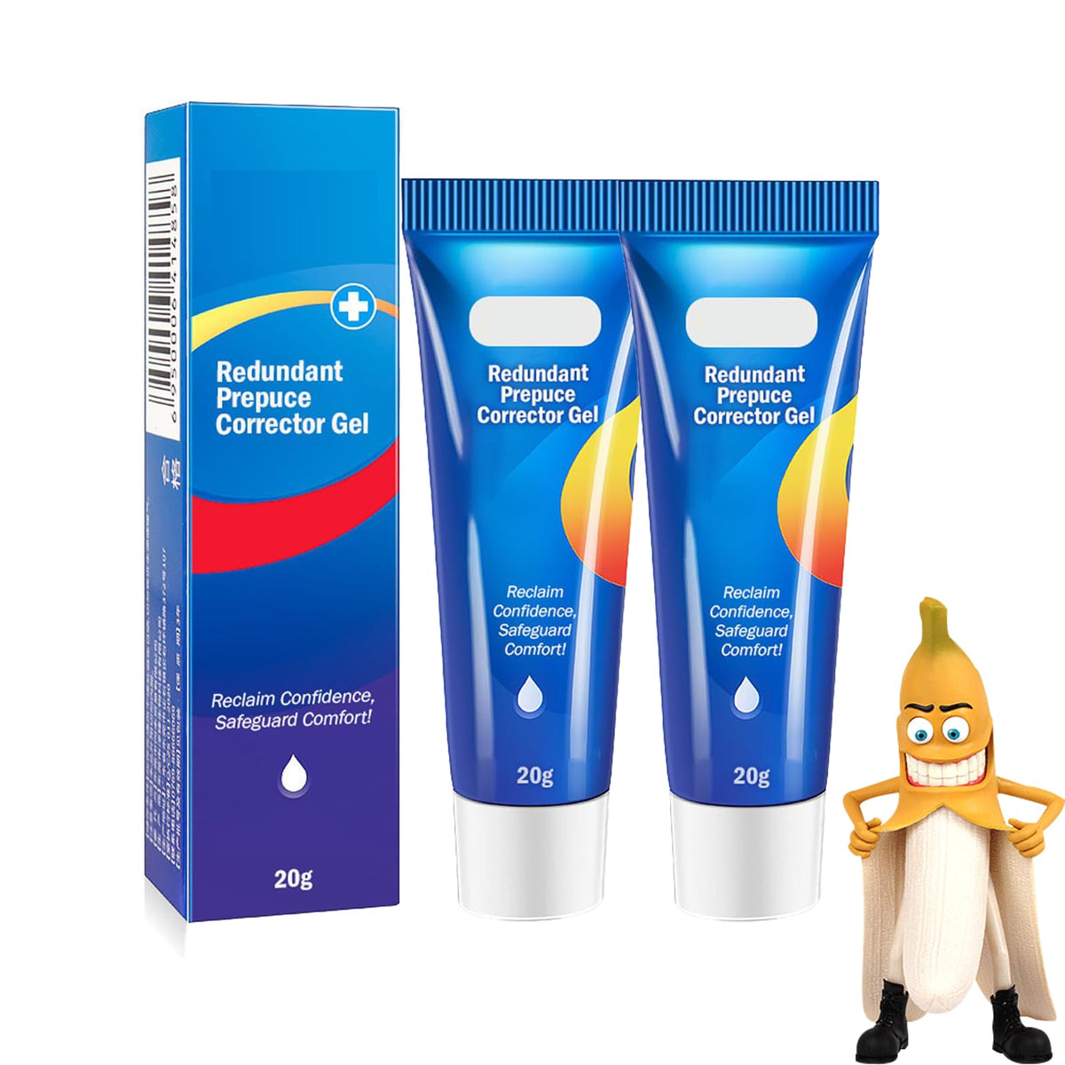 RCSCBC front packaging showing two-tube pack and clear product benefit