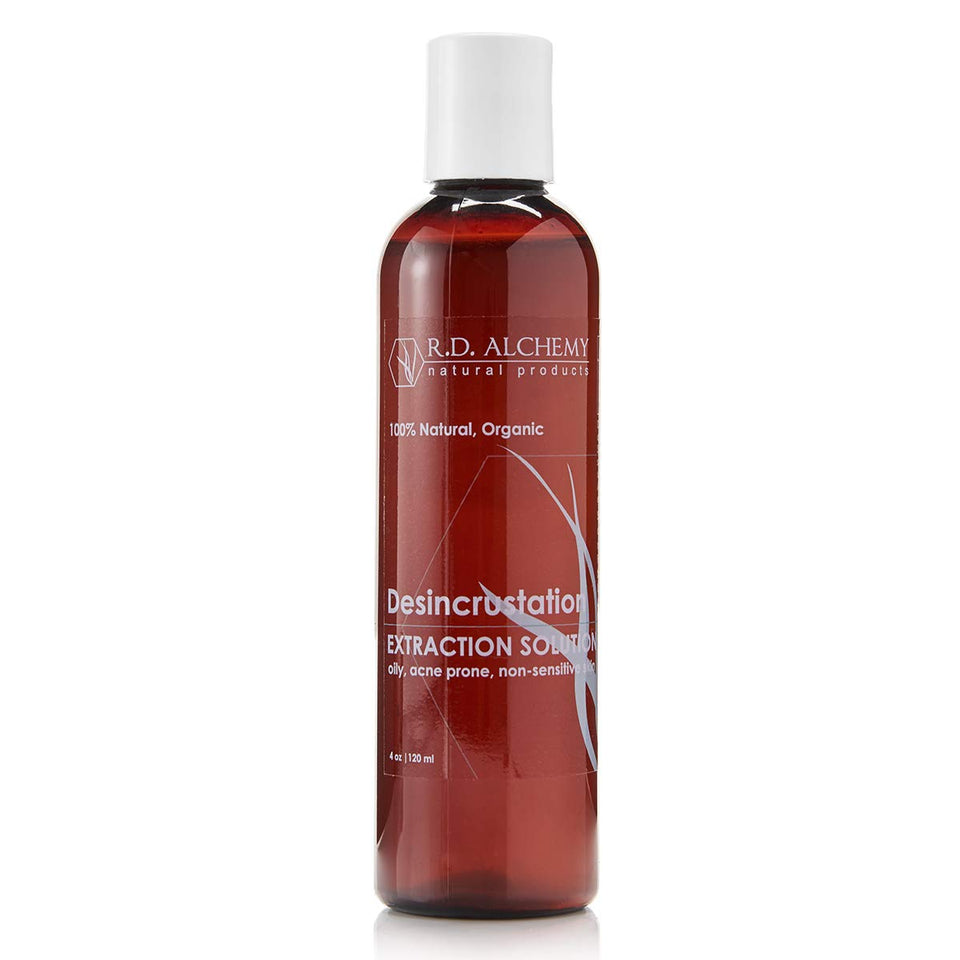 R.D. ALCHEMY bottle front label showing product name and benefits for easy identification