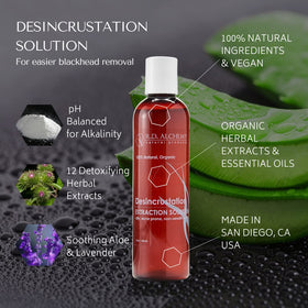 R.D. ALCHEMY used by esthetician during extraction demonstrating cleaner extractions