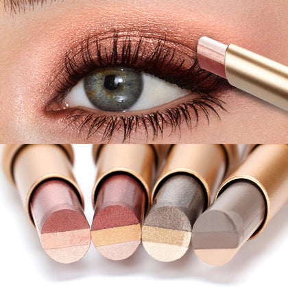 re. misoo front packaging showing four glitter eyeshadow sticks and colors