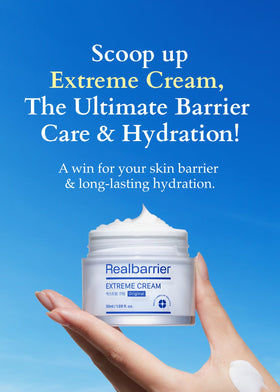 Real Barrier packaging and box highlighting clinical-style presentation