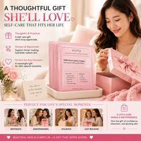 realori mask staged in bathroom shelf for self-care gift presentation