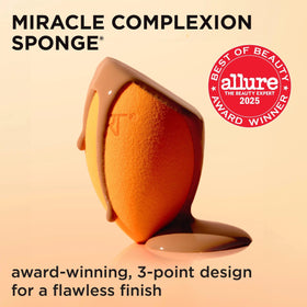 Real Techniques full-size sponge close-up showing soft texture for smooth blending