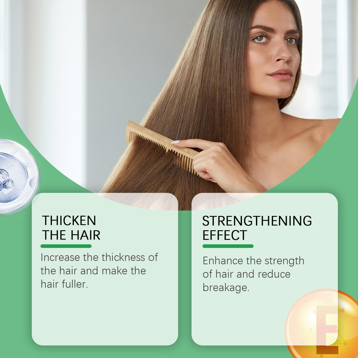 REATIFUL top label close-up highlighting organic rosemary and keratin