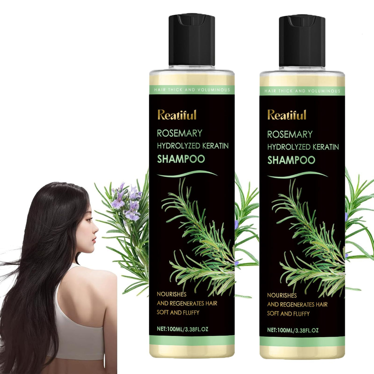 REATIFUL front packaging 100ml bottle showing product and benefits