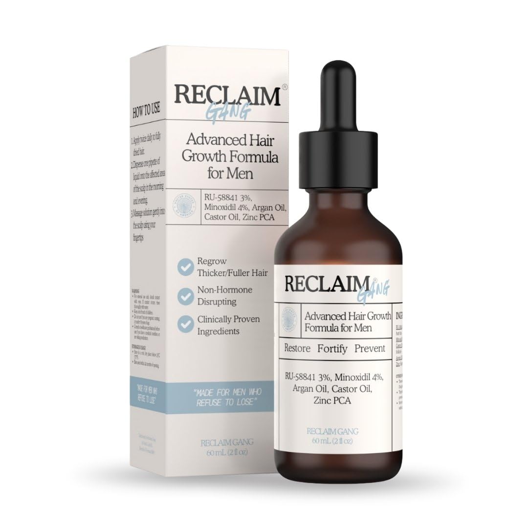 Reclaim Gang front bottle showing product branding and size benefit