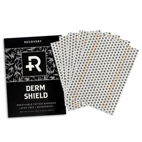 Recovery Aftercare patch front packaging showing product benefits and quantity