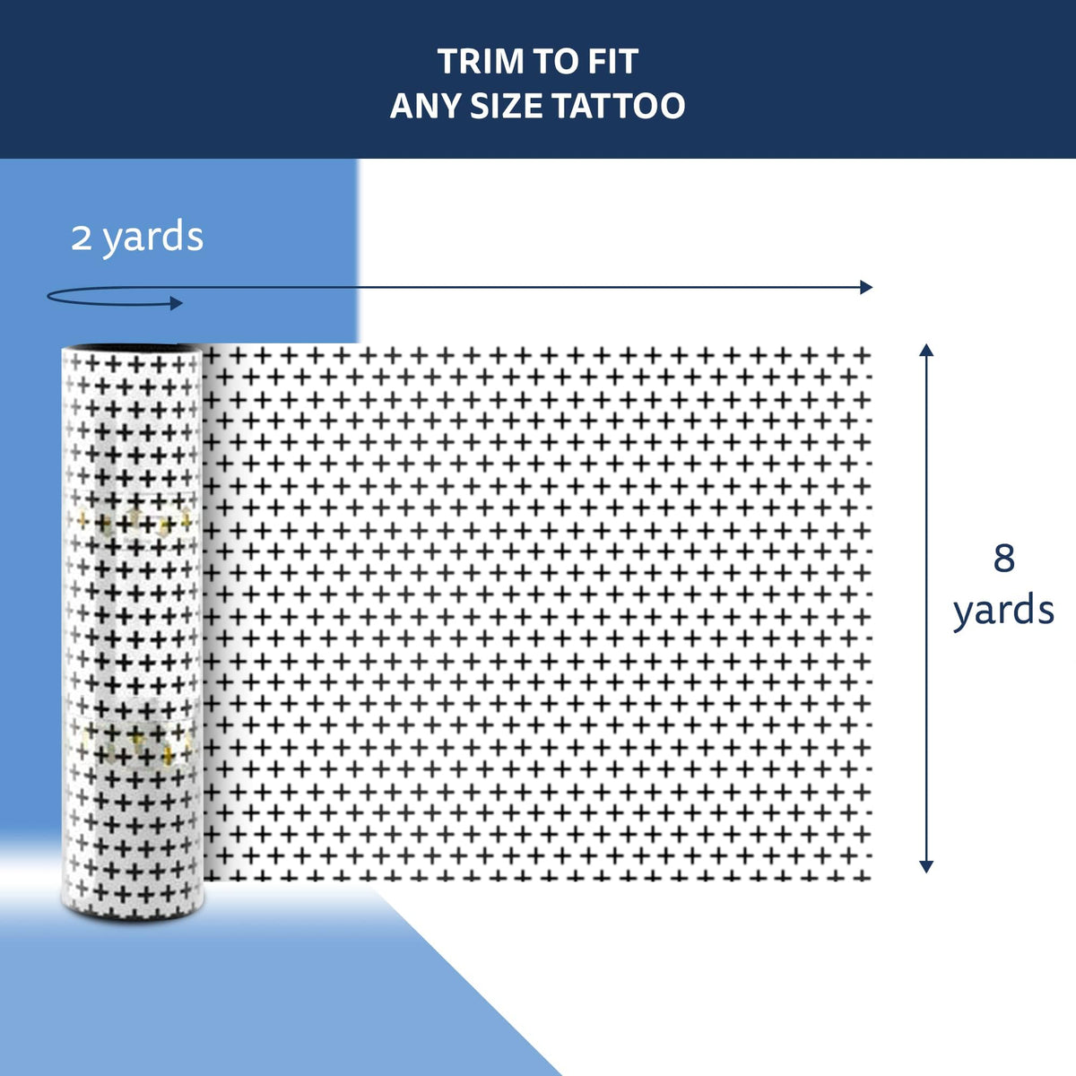 Recovery Aftercare film applied on arm demonstrating flexible waterproof protection