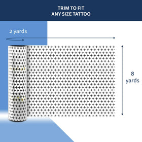 Recovery Aftercare film applied on arm demonstrating flexible waterproof protection