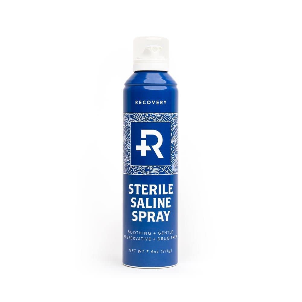 Recovery Aftercare front can showing product branding and size