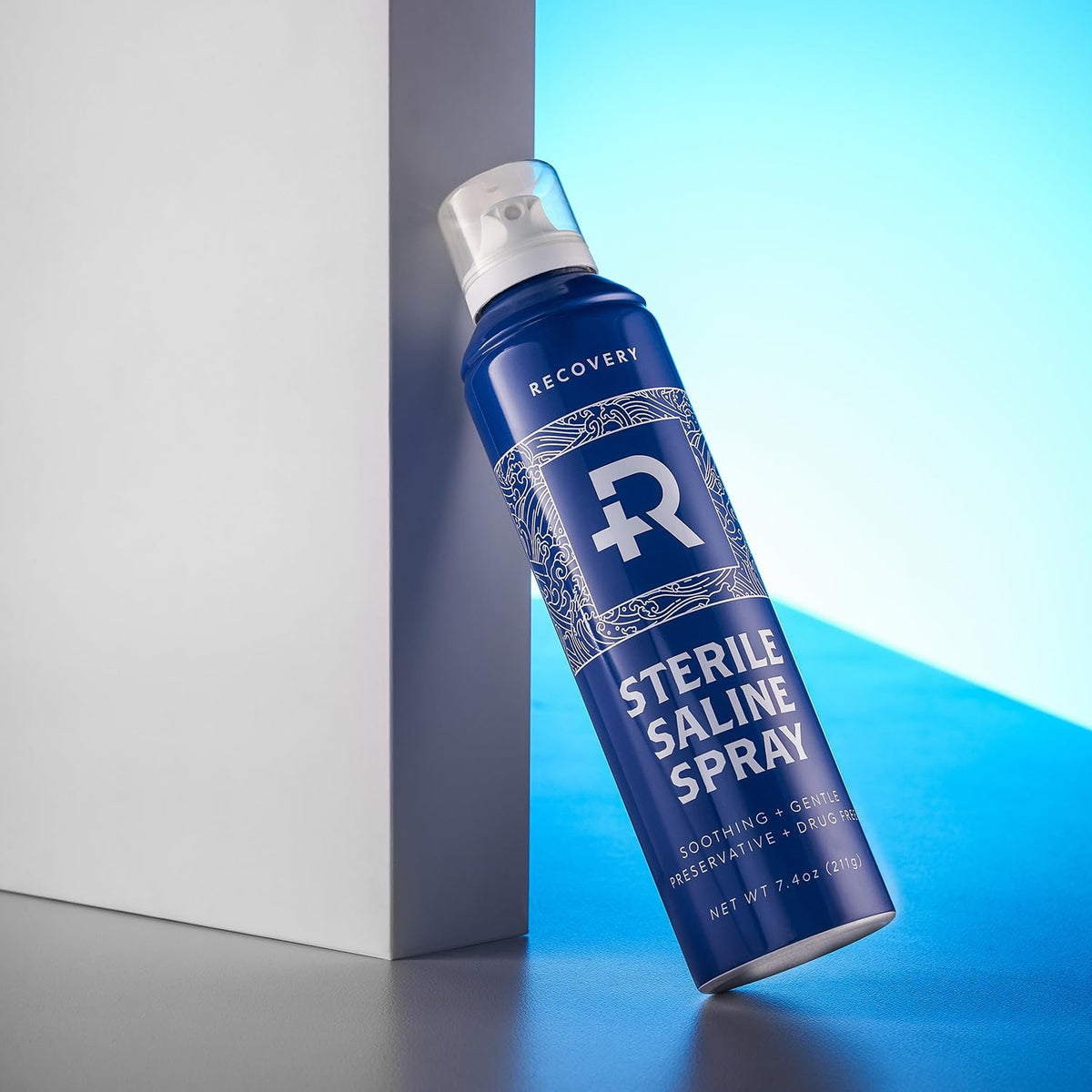 Recovery Aftercare side label close-up showing ingredients and uses