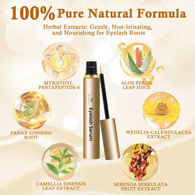 Recuren Plus precision brush close-up for accurate lashline application