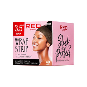 Red by Kiss front packaging showing 44 strips and product benefits