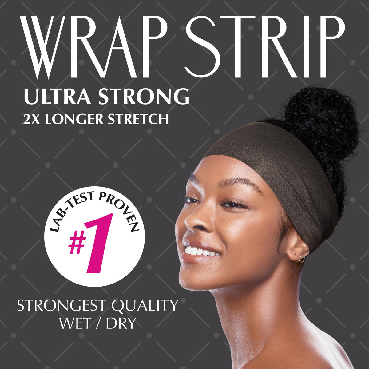 Red by Kiss label detail showing lab-tested strength and usage instructions benefit