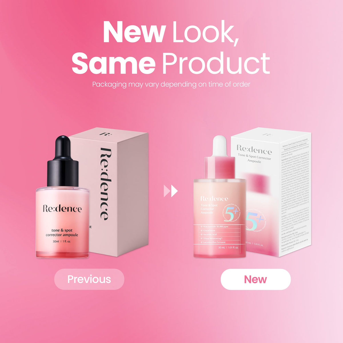 redence label closeup highlighting active ingredients and trusted formulation