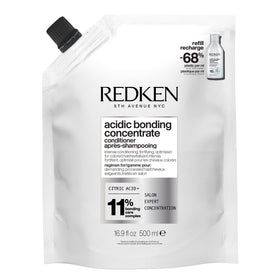 Redken Acidic Bonding Concentrate conditioner front packaging showing product benefits