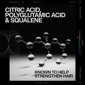 Citrus element and active-ingredient visual referencing Redken bond repair
