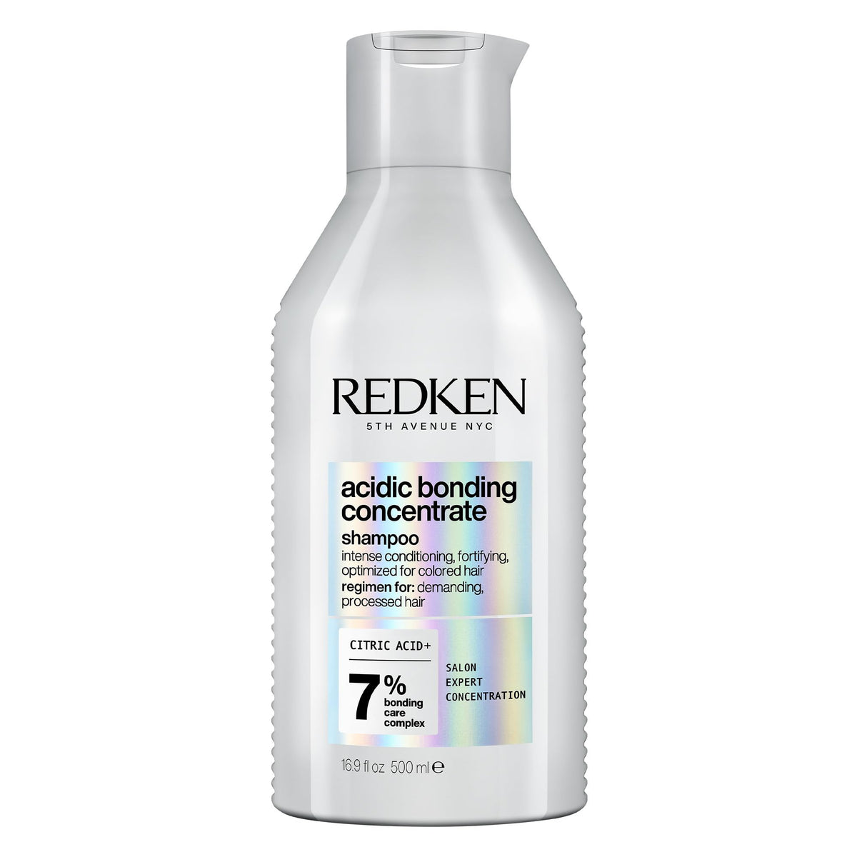 Redken front packaging showing bottle and branding for quick recognition