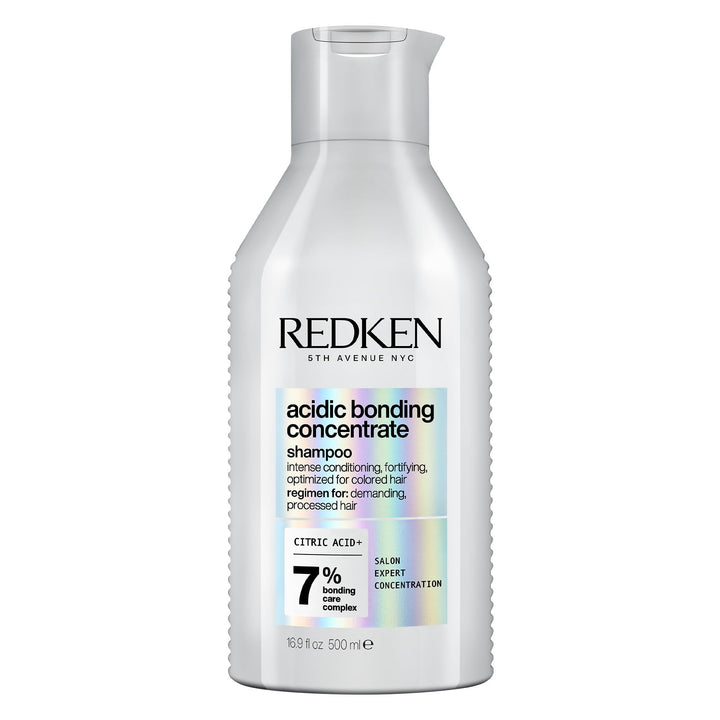 Redken front packaging showing bottle and branding for quick recognition
