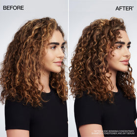 Redken serum texture on skin highlighting lightweight absorbency