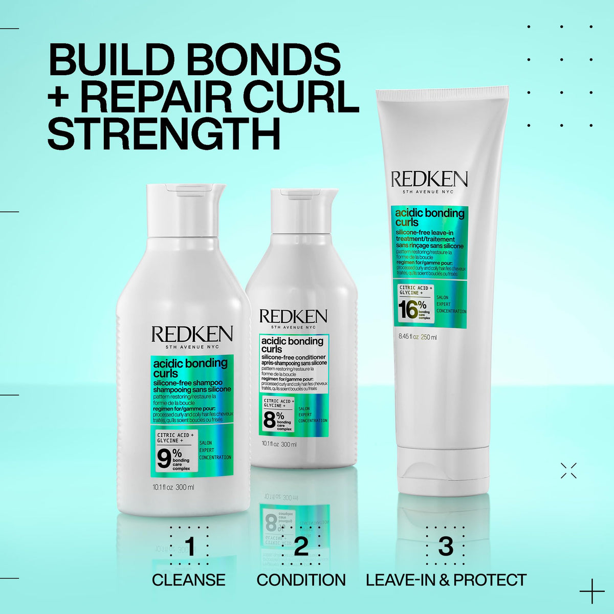 redken conditioner on bathroom shelf in lifestyle setting implying daily use