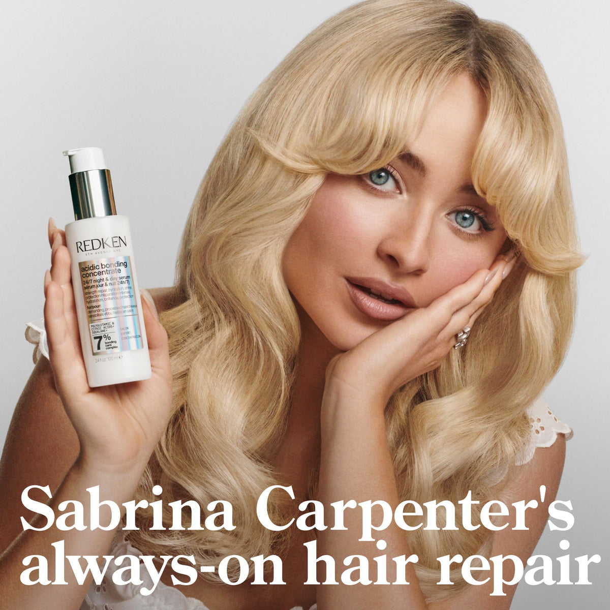 Redken in bedside setting suggesting overnight repair and calm scent