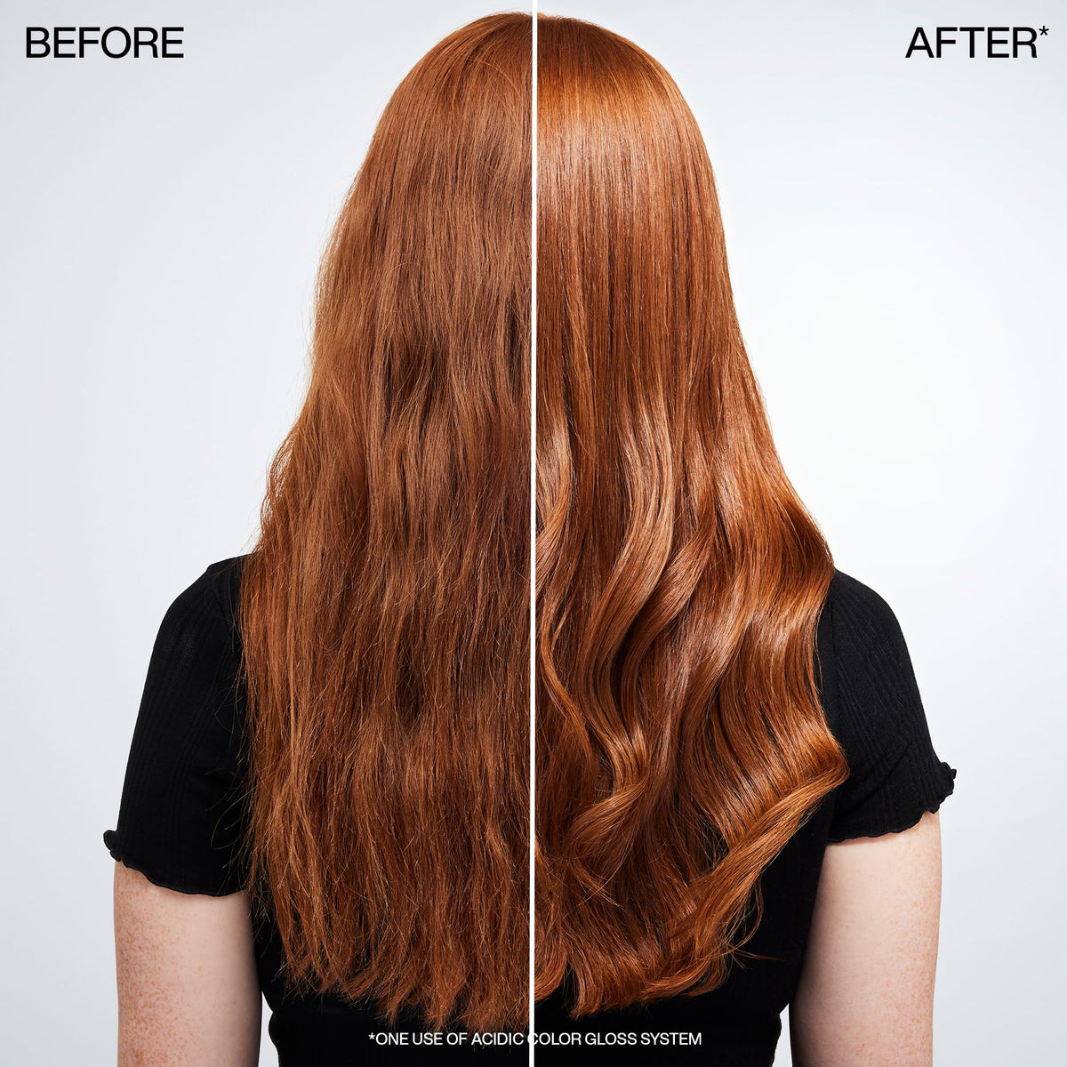 Redken back label with ingredients and directions, helps informed use