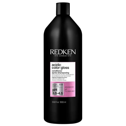 Redken bottle front packaging showing label and size, highlighting professional care