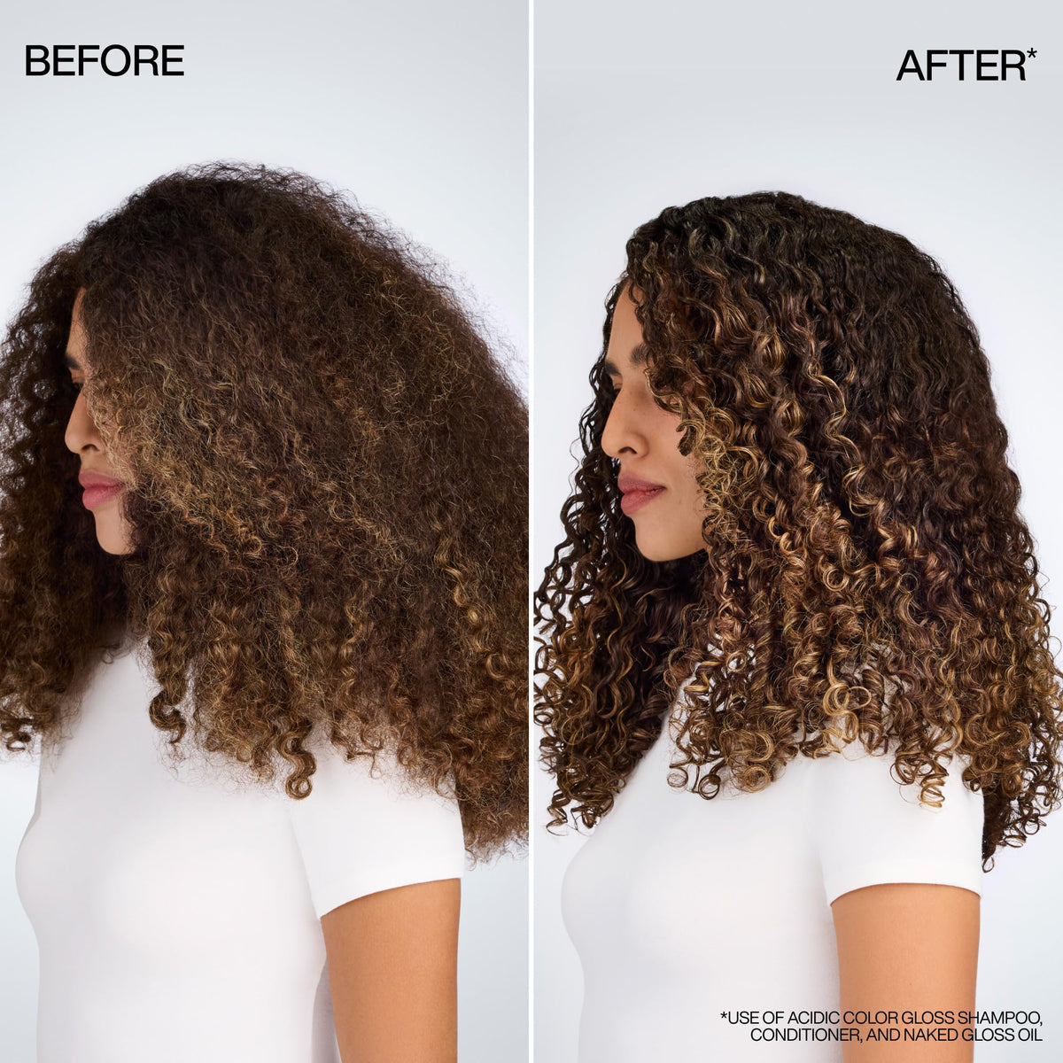 Hand dispensing Redken shampoo demonstrating easy application and control