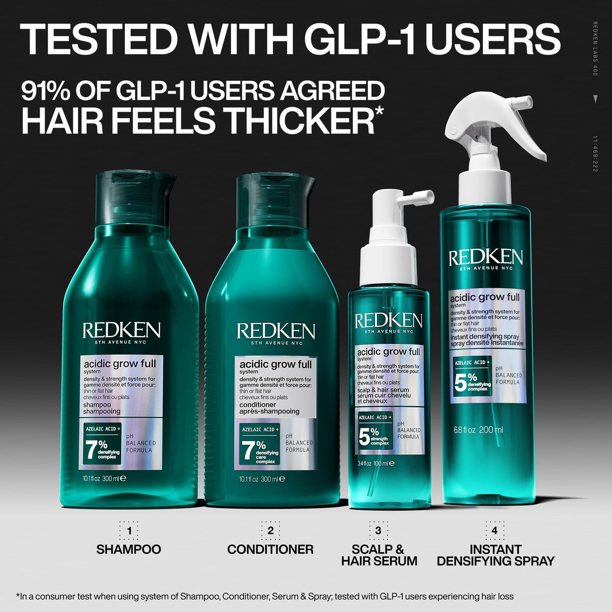 Redken scalp application demo illustrating easy root-targeted use