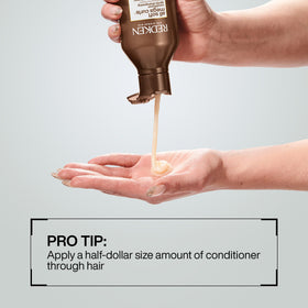 Redken All Soft Mega Curls with aloe vera close-up highlighting natural hydration ingredient
