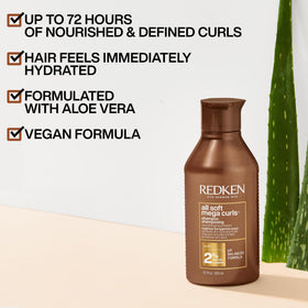 Redken shampoo creamy texture close-up showing rich moisture