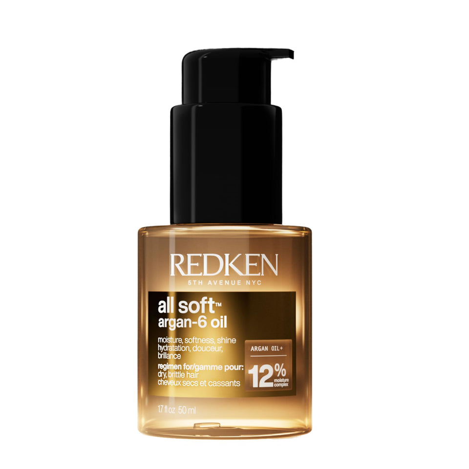 Redken bottle front packaging showing brand and product for instant recognition and info