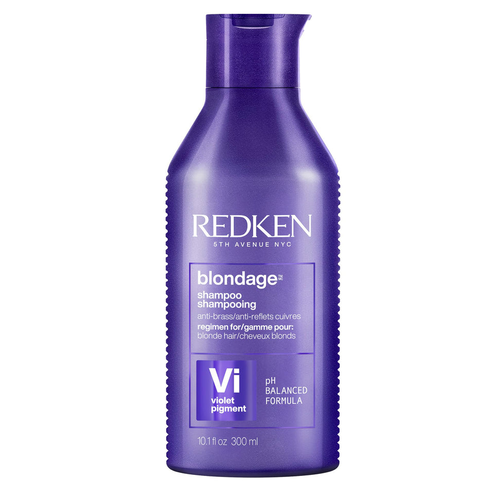 Redken Blondage front bottle showing label and benefits
