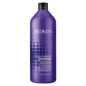 Redken Blondage front bottle view showing label and volume for easy identification and benefit