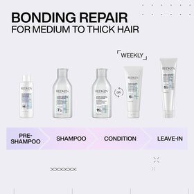 Redken bonding conditioner with acidic bonding system set for complete care