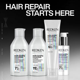 Redken back label with directions and benefits for informed product use