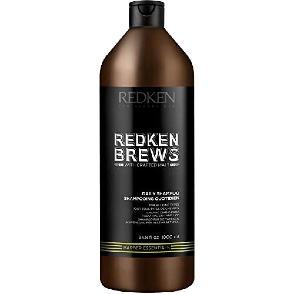 Redken Brews front bottle view showing product and easy identification benefit