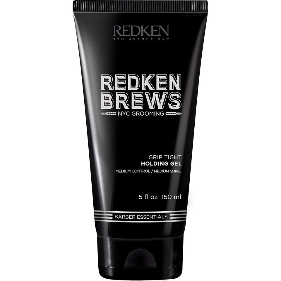 redken brews front packaging showing bottle and branding, professional grooming appeal