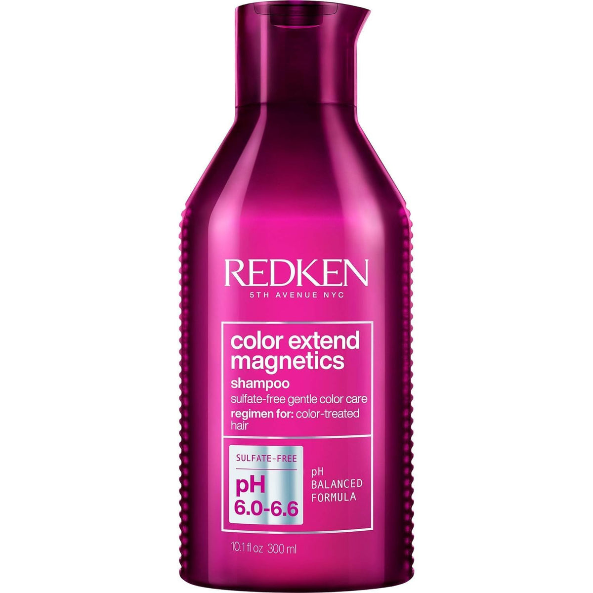 Redken bottle front view showing label and color-care benefit