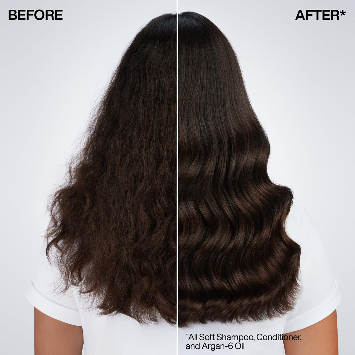 Redken conditioner cream texture on palm illustrating smooth consistency and slip