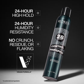 Redken nozzle detail demonstrating precise spray for controlled application