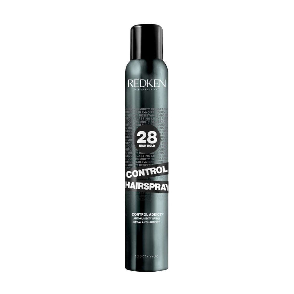 Redken Control Hairspray 28 front packaging showing product label and benefit