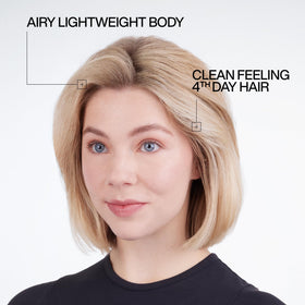 Redken spray mist illustrating cooling sensation and instant refreshed feeling